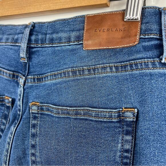 Everlane Medium Wash High Waisted Skinny Stretch Denim Ankle Jeans Size 29 - Picture 6 of 10